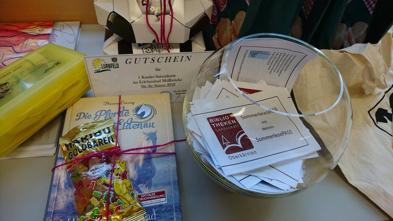 Sommerlesepass-Gewinnspiel