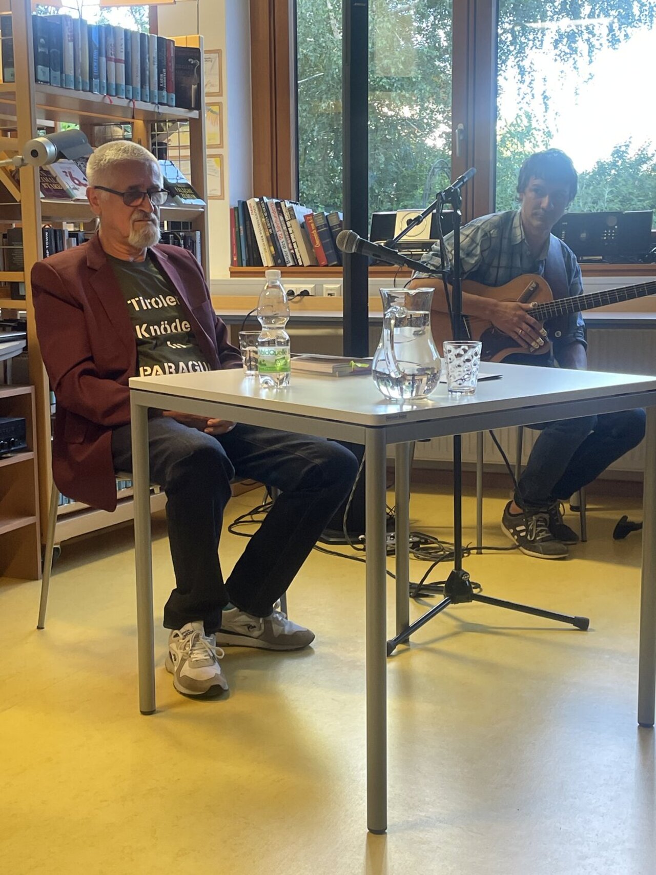 Siegfried Gelhausen mit Bernhard Steiner